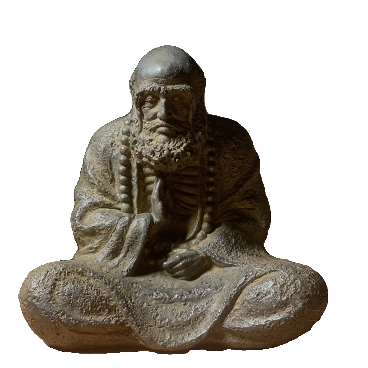 Ancient Style Bodhidharma Buddha Statue Landscape Tea Table Decoration Zen-style Home Furnishing Home Guardian Figurine