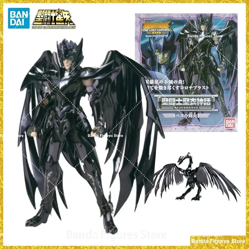 Original BANDAI Saint Seiya Saint Cloth THE LOST CANVAS Hades Specters Black Phoenix Bennu In Stock Anime Figures Model Toys