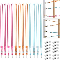 24Pcs Cross Stitch Side Clips Tensioners Clips Holders Adjustable Fabric Fastening Clip Embroidery Tools Sewing Gadgets Accessor