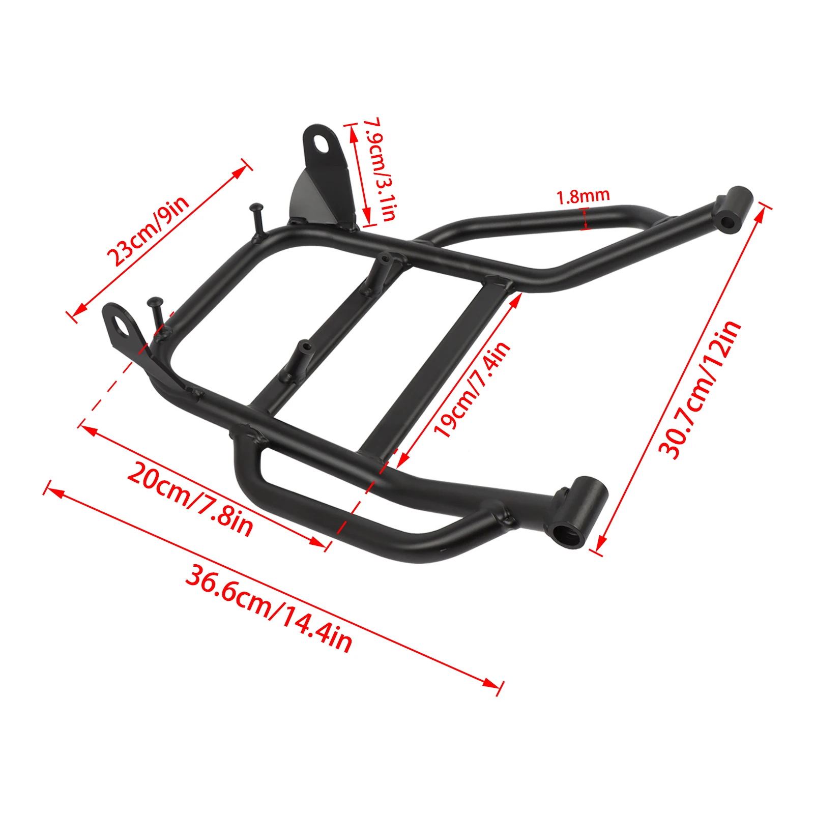 For Suzuki DR650 DR650SE DR 650 SE 2006-2016 Motorcycle Rear Seat Luggage Rack With Handle Grip Cargo Support Holder Bracket