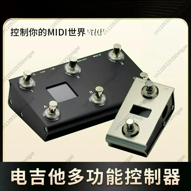 For Programmable MIDI Foot Controller Support KPP PC CC NOTE Full Commands for Guitar Effect Pedal Control