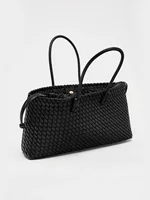 2025 new niche commuting woven hand-held shoulder bag, fashionable and versatile, super large capacity tote bag - Image 6