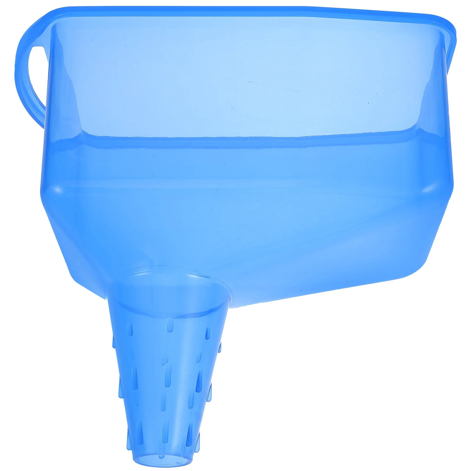 Spill Saver Oil Funnel Radiator Funnel Anti-Splash Petrol Funnel Automotive Refueling Tool Blue