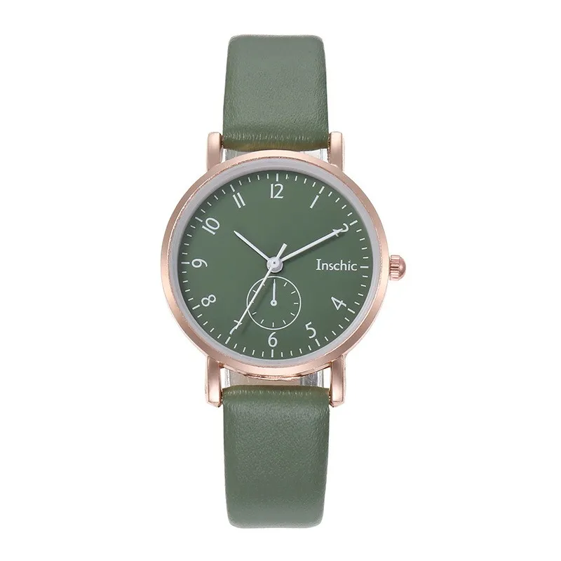 Simple clock digital face Candy colored girls Watch Gift quartz watch