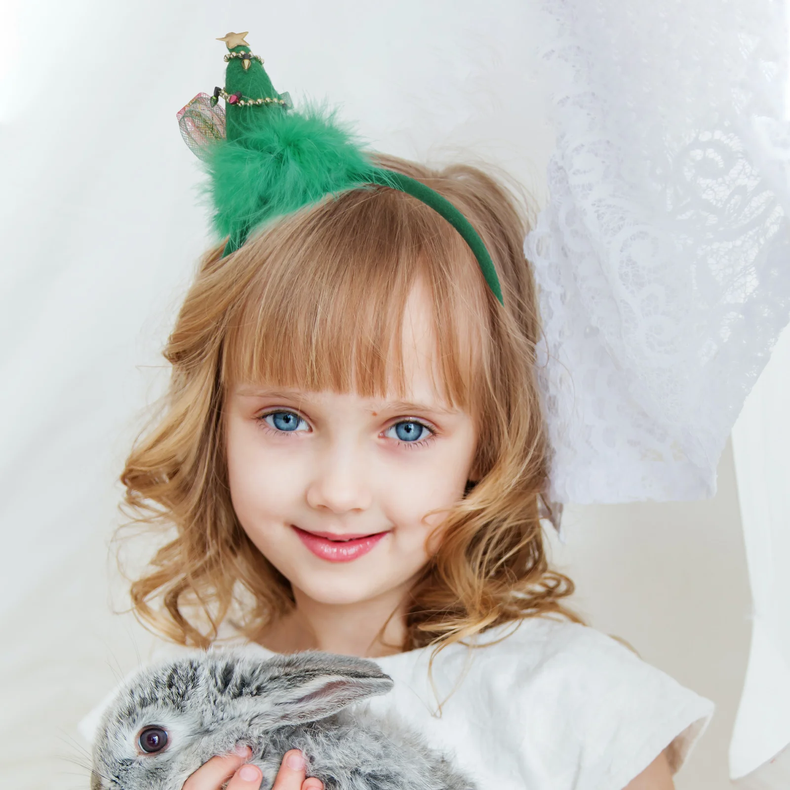 

Christmas Tree Headband Cute Lightweight Hair Hoop for Xmas Party Festival Hair Accessories Christmas Tree Headband