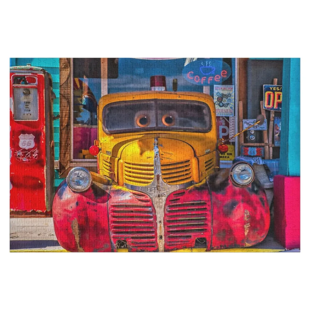 

Car, Seligman, Arizona Jigsaw Puzzle For Children Children Puzzle