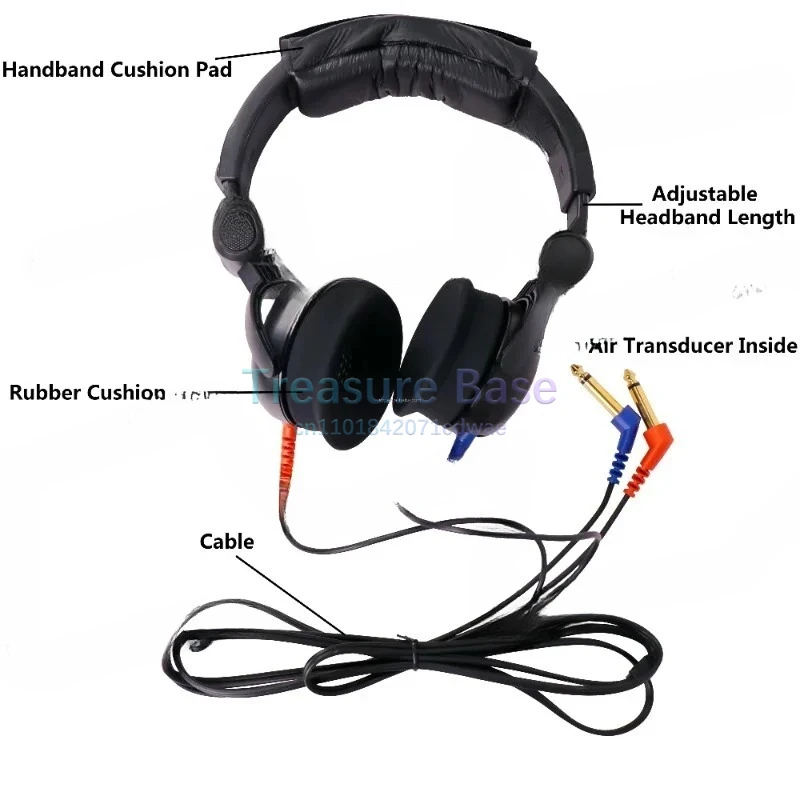 

DD45 Аудиометр Наушники Воздушные преобразователи Гарнитуры для проверки слуха