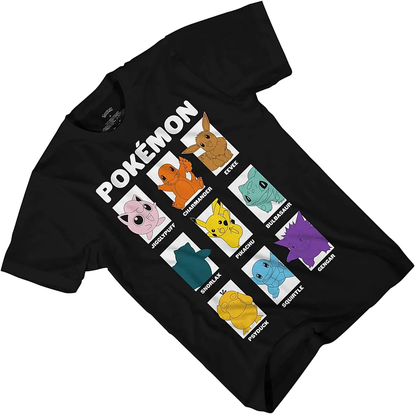 Pokemon Boys Pikachu Game Shirt - Gotta Catch Em All - Ash Pikachu Charizard Pokeball Allover Official T-Shirt