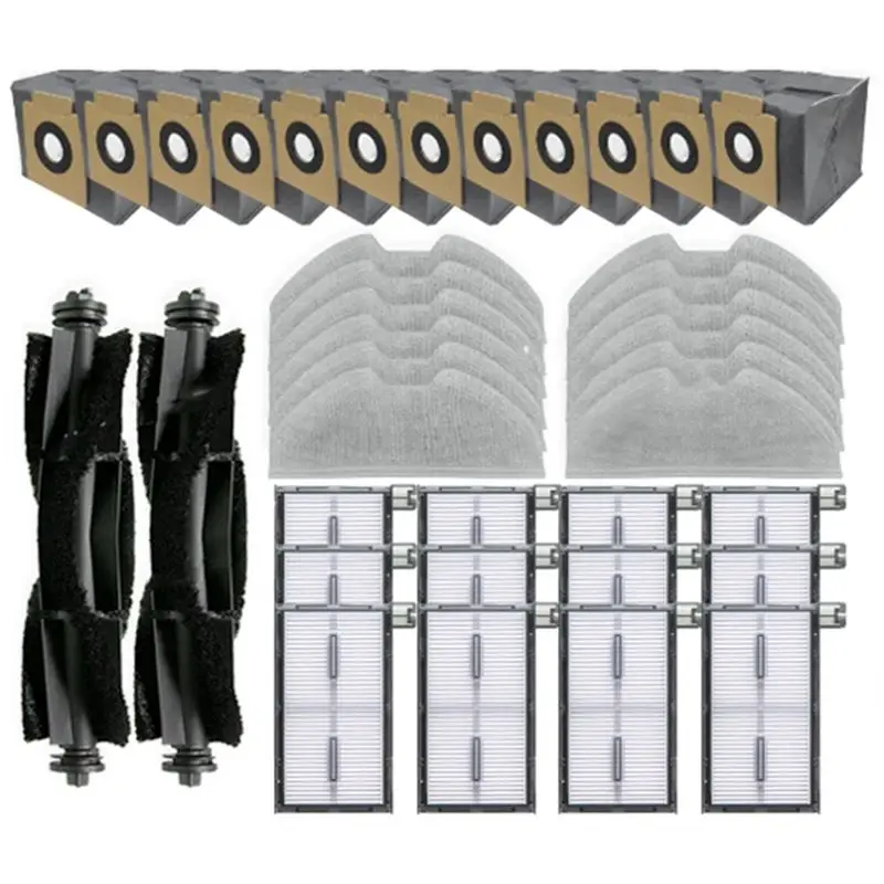 abvs-for-eufy-x8-pro-ses-robot-vacuum-replacement-parts-main-roller-brush-hepa-filter-mop-pad-cloth-dust-bag