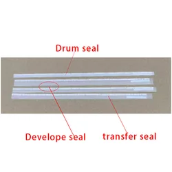 10Pc For Ricoh MP C6502 C8002 PRO C651 C751 C5100 C5110 Developer Seal Drum Unit Powder Seal Transfer Seal