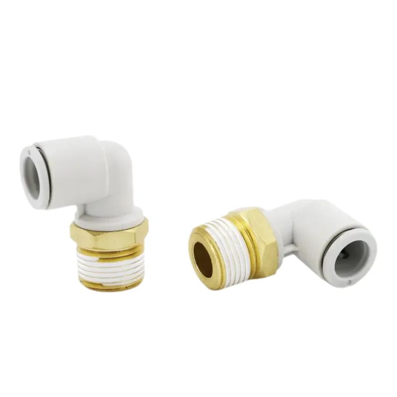 Pneumatic Air Tube L Type Elbow Fitting KQ2L04/06/08/10/12-M5-01-02-03-04S