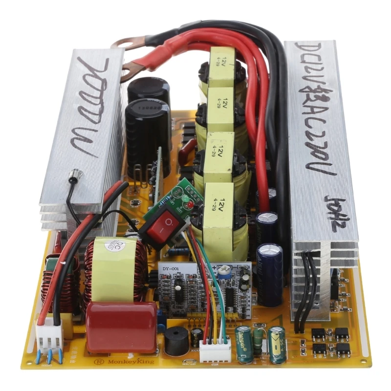 Inversor corriente para coche onda sinusoidal 2000W, inversor corriente portátil para exteriores 12V/24V/48V