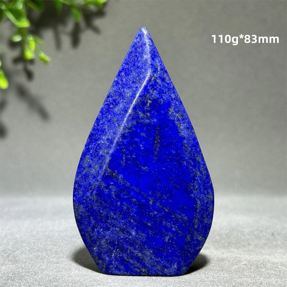 Natural Lapis Lazuli Free Form Torch Mineral Energy Home Feng Shui Decoration Holiday Gift Reiki Witchcraft Collection