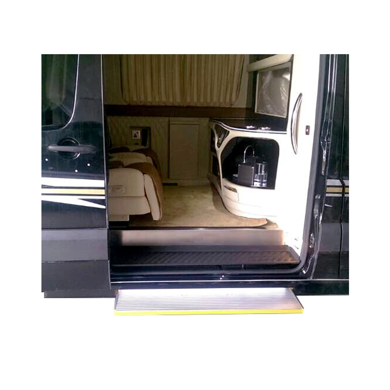 Electric Aluminum Sliding Step Entry Door with Remote for RV Motorhome Caravan Camper Van Trailer