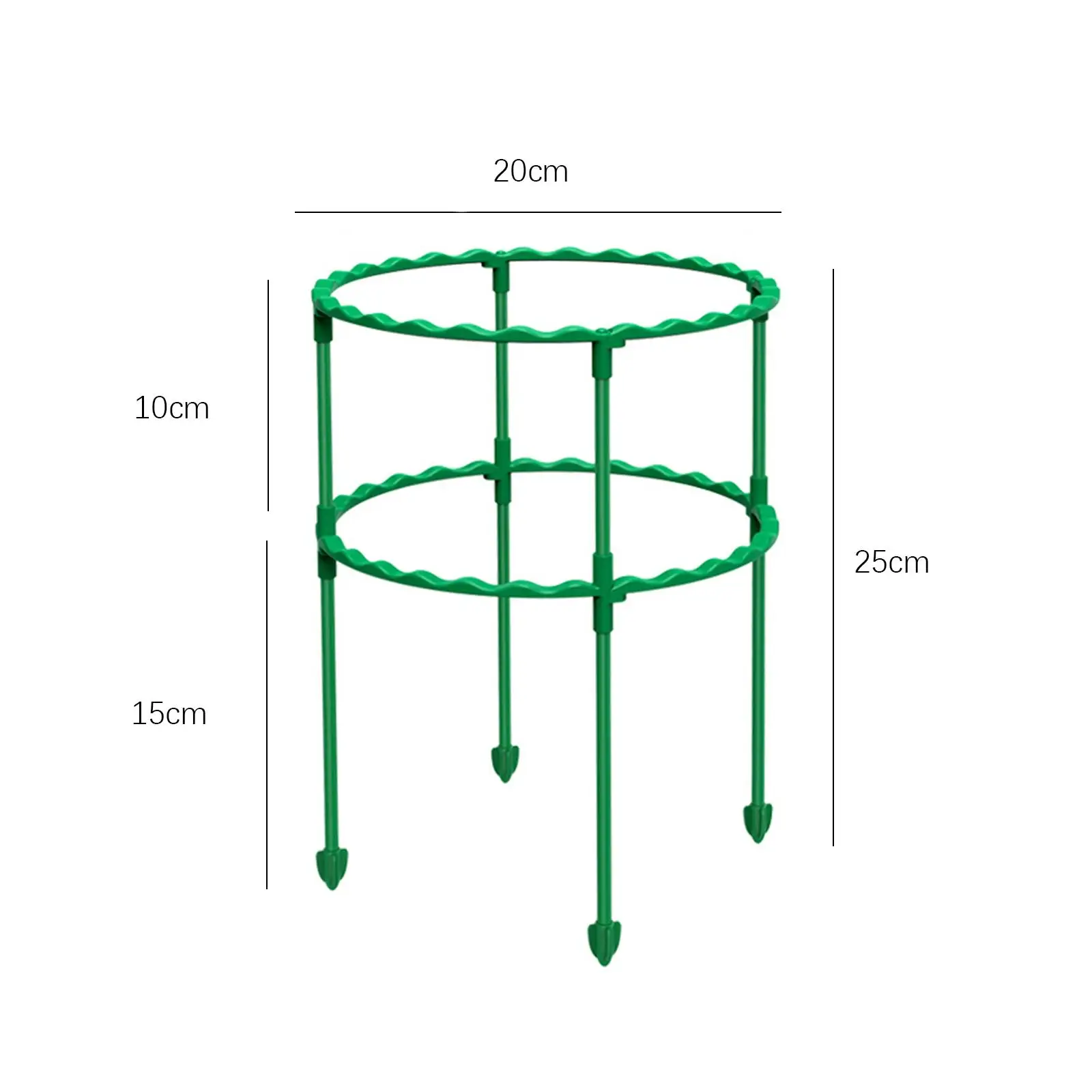 2-6pack Tomato Growing Cage Garden Plant Support Stakes for Potted Plants Vines