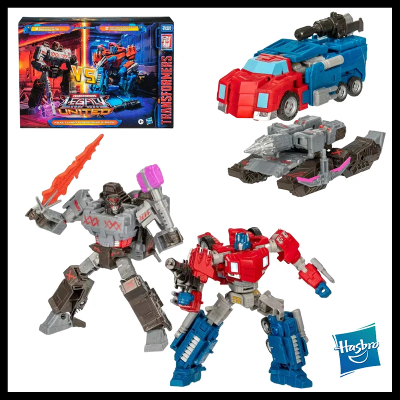 

New In Stock 2024 Hasbro Transformers United Sdcc 2024 Orion Pax Vs Megatron Fractured Friendship 2 Pack Action Figures Toys