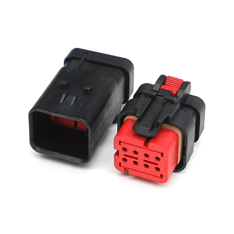 8Pin 776495-1 776494-1  AMP  Automotive connector AMPSEAL16  Waterproof Sealed Harness  Male Female Plug  Additional Terminals