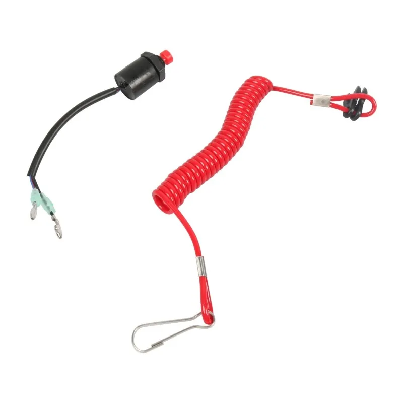 ABQB-Emergency Control Box For Outboard Remotor 37820-92E03 37820-92E04 Boat Stop Switch Assembly Remote Control Unit