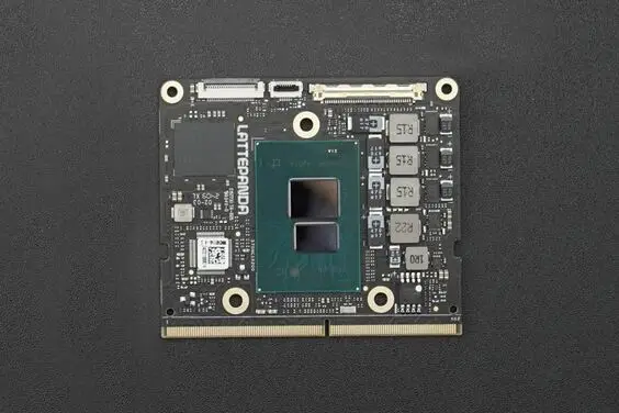 Lattepanda Mu - Een Micro X86 Compute-module (CPU, 8 GB RAM, 64 GB Emmc)