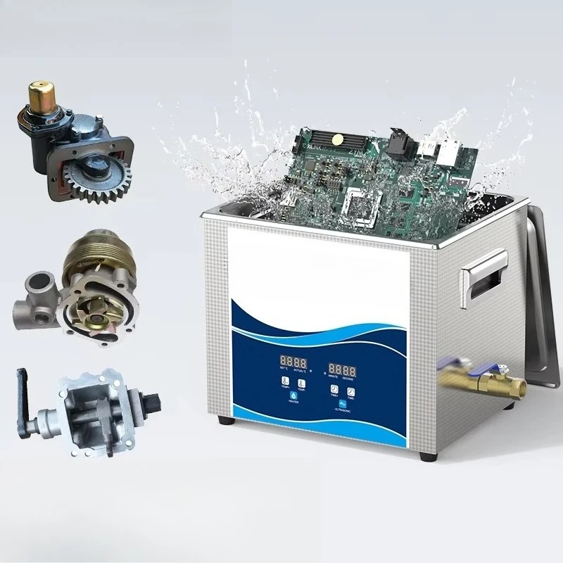 Mini Industrial Ultrasonic Cleaning Machine Electric Fuel New Condition Best Container/Bottle Cleaner 50 gal Tank