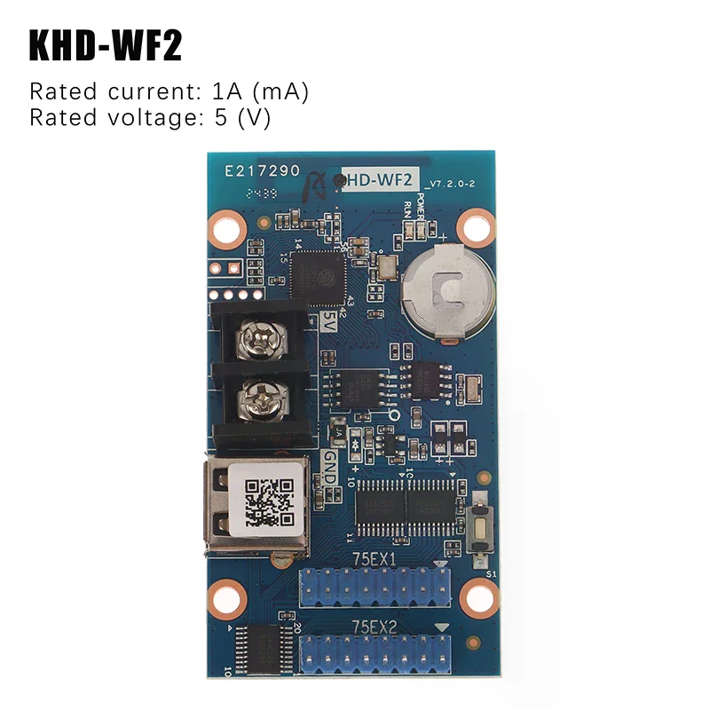 HD-WF2 Full Color LED Panel Pixel Display Control Card For LED Display Screen USB Port Main Board Supports Mobile WiFi