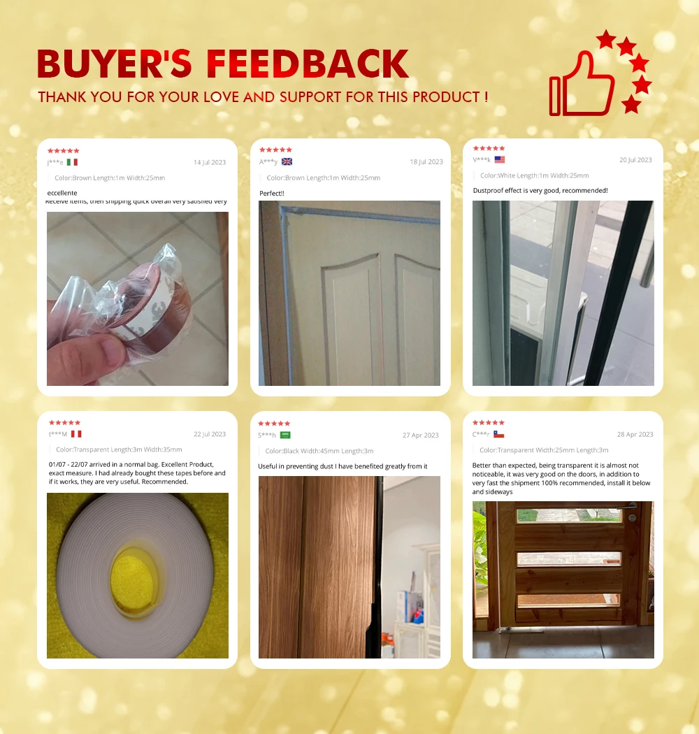 35mm 45mm Tira De Sellado De Silicona En Forma De D E P Para La Parte Inferior De Puerta De Madera Semitransparente A Prueba De Polvo