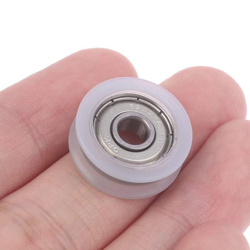 1Pcs 625ZZ 5*20*7mm Accessories U-shaped Groove Of Bearing Pulley Flat Wheel Roller Furniture Door Window Display Cabinet Track