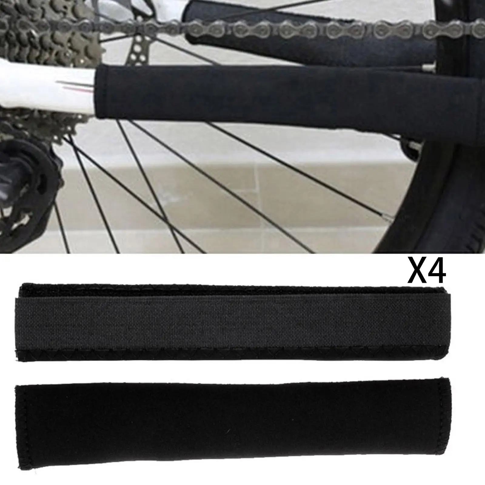 Chain Guard Cover Wrap Universal Bike Chain Protector Anti Scratch Neoprene for Mountain Road Bicycle Use