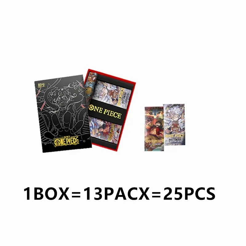 One Piece Collection Cards Box Booster Pack Anime Luffy Zoro Nami Chopper TCG Game Playing Game Cards