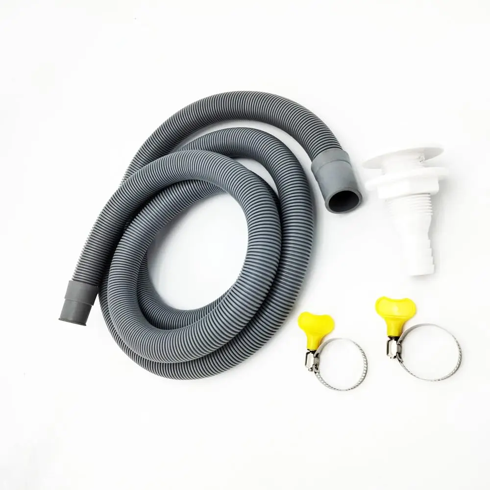 Kit de instalação da bomba de esgoto da mangueira de 3/4 polegadas para barcos todas as bombas de esgoto saída de 3/4"
