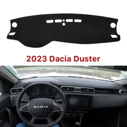 Car Interior Decoration Dashboard Cover Carpet Cape For RENAULT DUSTER DACIA DUSTER  2023+ Sun Shade Pad Carpet Mat