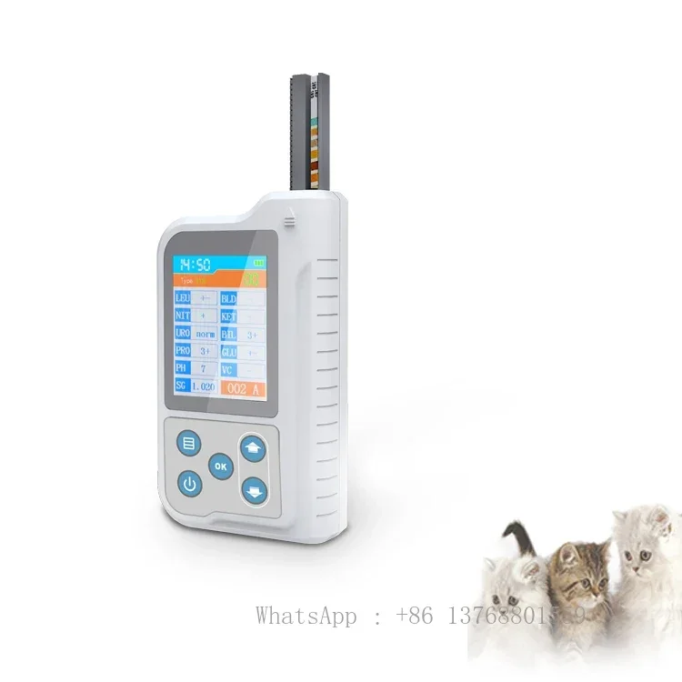 CONTEC BC401BT  handheld 2.4'' LCD vet veterinary  animal use urine analyzer machine