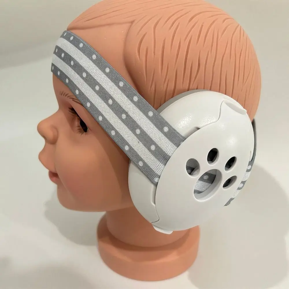 2 in 1 Earmuffs ลดเสียงรบกวนน้ําหนักเบาแบบพกพาเด็กหู Muffs ทนทานป้องกันเสียงรบกวนทารกลดเสียงรบกวน Earmuffs