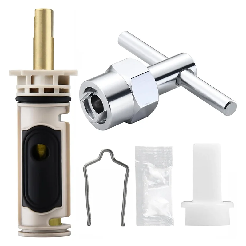 

Новый показано на рисунке Moen для одного Hanlde с ручкой Posi Temp Faucet 104421, сменный комплект картриджа включает в себя инструмент для удаления 1222.