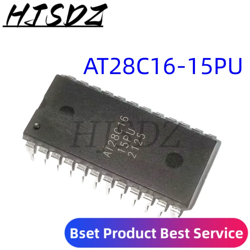 1Pcs/lot AT28C16-15PC AT28C16-20PU AT28C16-15PI  DIP-24 In Stock Plug-in DIP24 memory chip