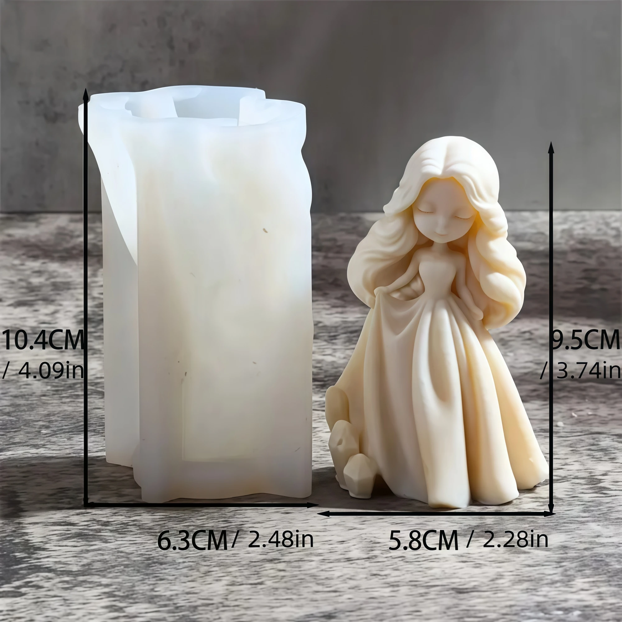 3D เจ้าหญิงหวานตุ๊กตาซิลิโคนเท - Soap Making Equipment For Beginners บทวิจารณ์และราคา