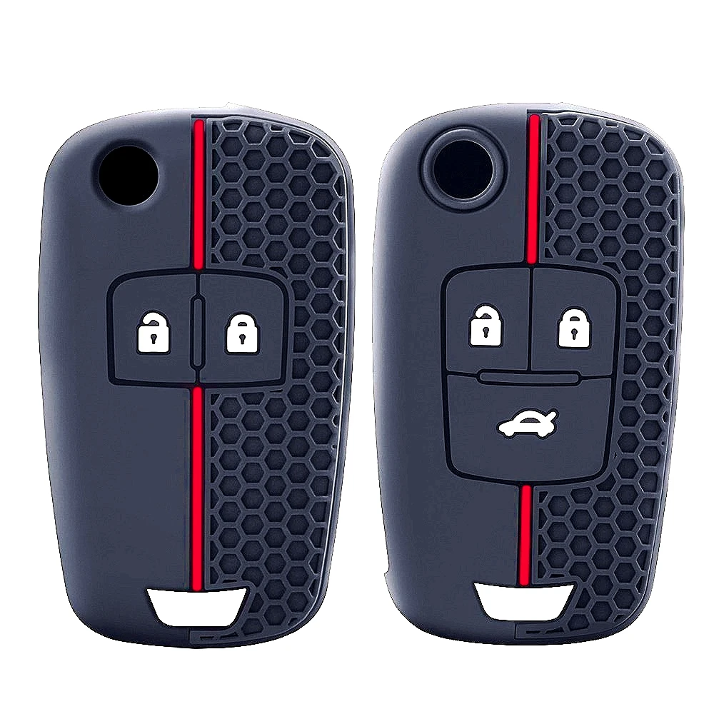 New Car Flip Key Case Cover Shell for Chevrolet Cruze Aveo Trax Sail Malibu Captiva Opel Vauxhall Astra J Corsa Insignia Mokka