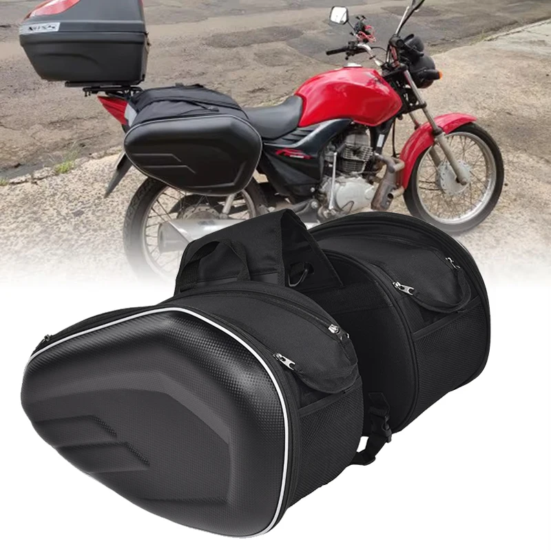 

High Quality Waterproof Motor Tail Luggage Suitcase Saddle Bag Motorcycle Side Helmet Riding Travel Bags