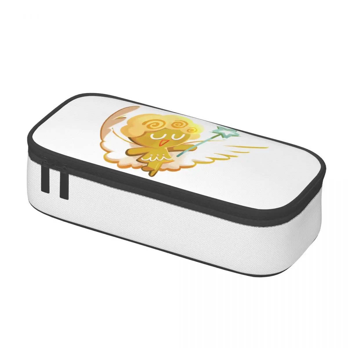 

Cookie Run Kingdom Pencil Cases Cute Angel Cookie Pen Bag for Student Big Capacity Students School Gifts Pencilcases