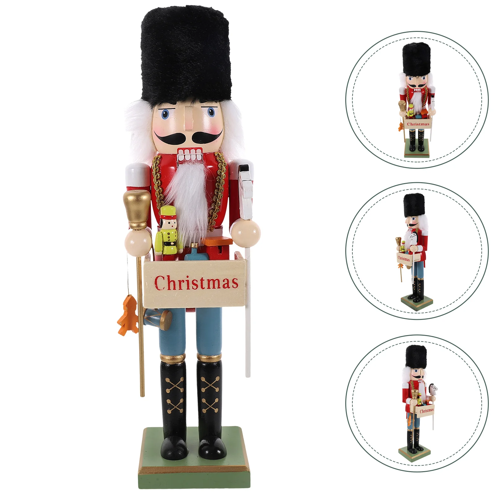 Christmas Nutcracker Tree Pe Plates Ornament Branches Gift Unique Nutcrackers Xmas Decor Party Ornaments Figurine