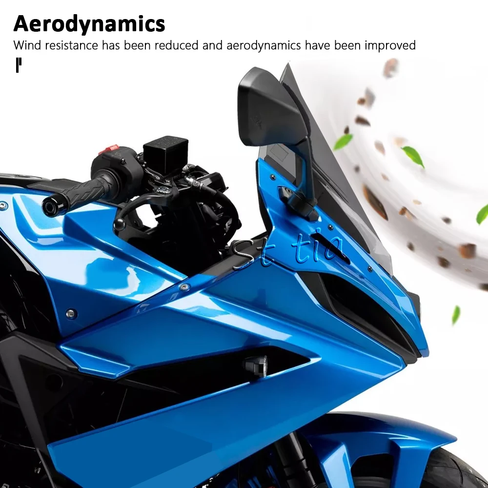 New Accessories For Suzuki GSX-8R GSX 8R GSX8R 2024 2025 Motorcycle Front Spoiler Windshield Wind Deflectors