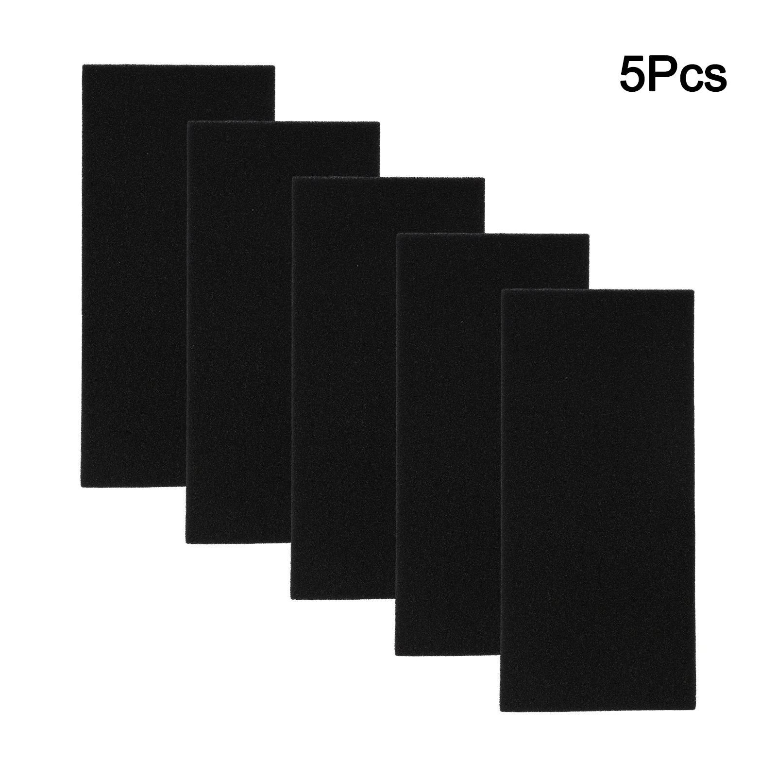High Efficiency Filter Replacement 5 Pack Filter 28 X 13.6 X 1.9 Cm Replacement Sponge Filter Environmentally Friendly Materials