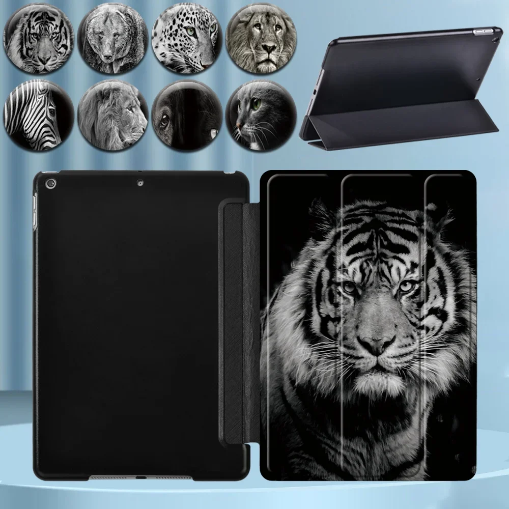 

For IPad Air 4 2020 IPad 10.2 7th 8th 5th 6th Gen/Pro 11 2020 2021/Mini 1 2 3 4 5/Air 1 2 9.7 Flip Trifold Stand Tablet Case