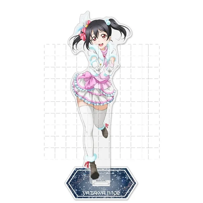 Game Honoka Nishikino Maki Hoshizora Rin Figure Doll Anime Koizumi Hanayo Acrylic Stand Model Plate Cosplay Toy for Gift