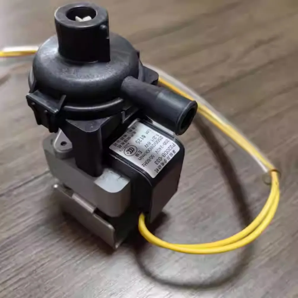 Brand new parts for Mitsubishi Heavy Industries air conditioner drain pumps F120-23MF012 and P220DB-033 (disassembled parts).