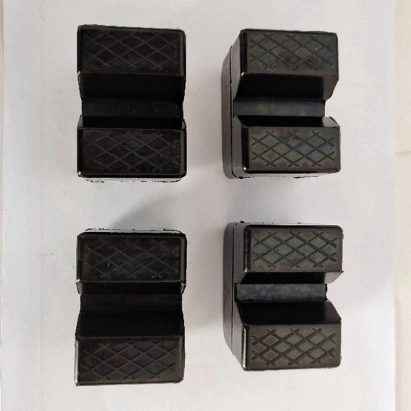 4 Pack Jacks Stand Pads Universal Jacks Pad Rubber Jacks Pad Rail Pinch Welds Protecto Pad image 2