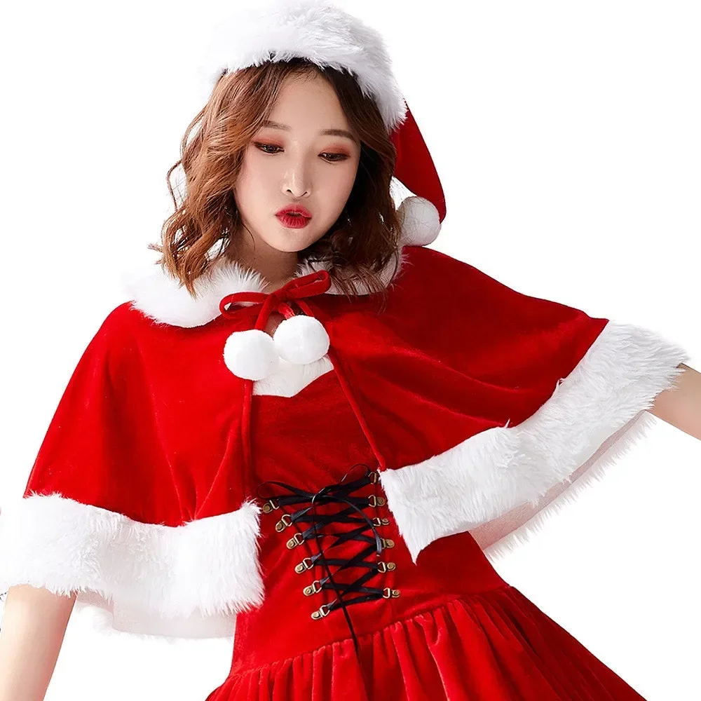 Miss Claus 원피스 세트 하이 퀄리티, 여성용 크리스마스, 멋진 파티 원피스, 섹시한 산타 의상