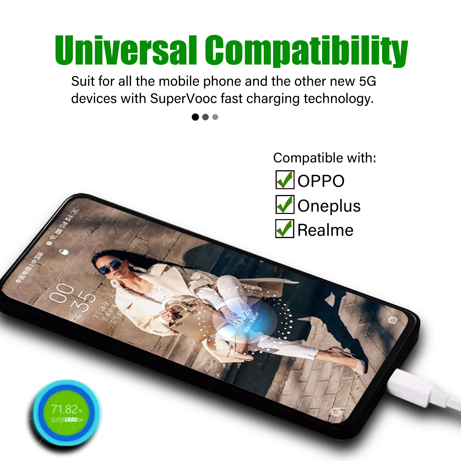 Realme GT neo5/11/10 Pro/c55/X50/7/9/Q5/V15/GT Master Edition/Gt 2 pro용 SuperVooc 충전기, Oneplus 11/10/9/Nord CE 2용 워프 충전기, OPPO Reno10/용 Findx