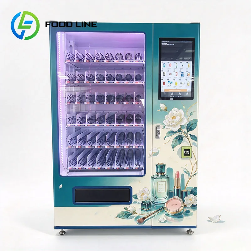 Makeup Vending Machine Beauty Product Vending Machine Cosmetics Retail Blush Eyeliner Lipstick Customized