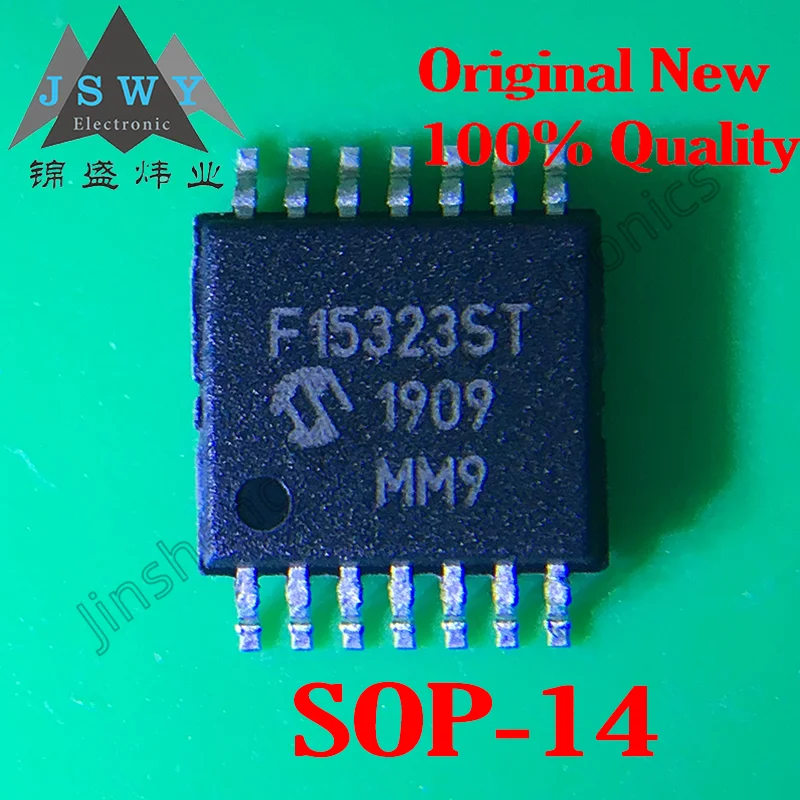 

(5/20 pieces) PIC16F15323T-I/ST TSSOP-14 PIC16F15323T-I/8-bit MCU/8KB Flash/New original stock Electronics